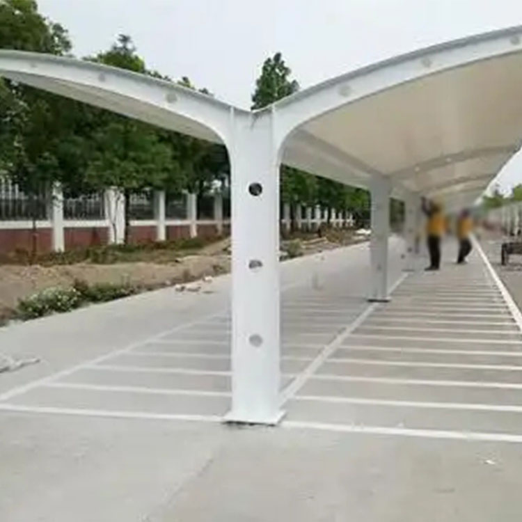 五大连池市膜结构电动车棚